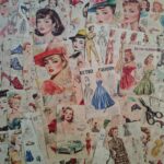 Vintage fashion magazine