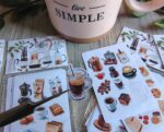 mini coffee stickers sheets - Image 5