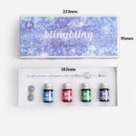 BlingBling Glass Dip Pen Set with gillter