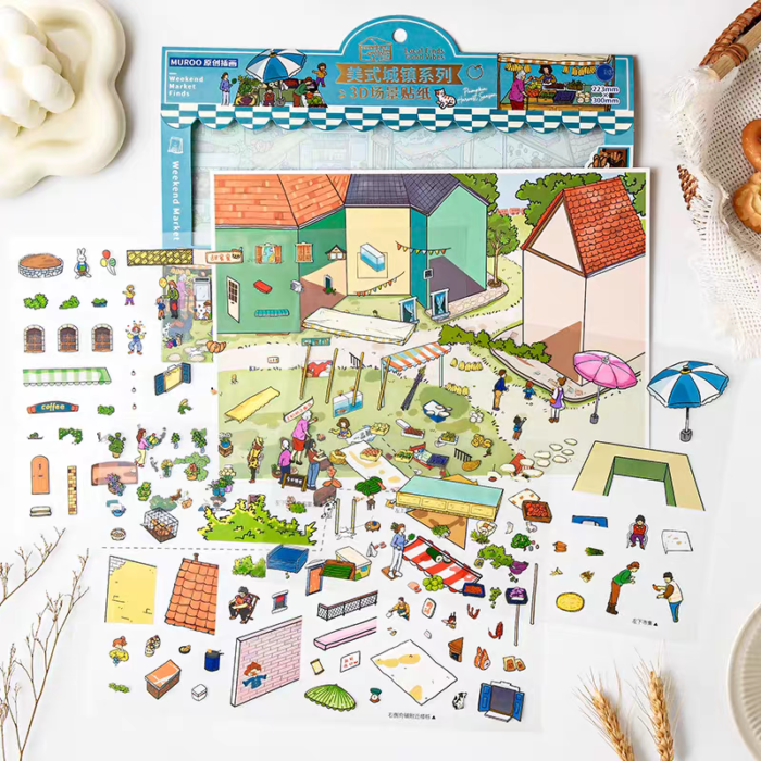 DIY 3D Scene Sticker Kit - Image 3