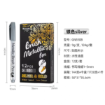 Metallic Craftwork Pens - Fine Tip - Image 7