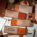 70pcs Alphabet wooden stamp box - Image 4