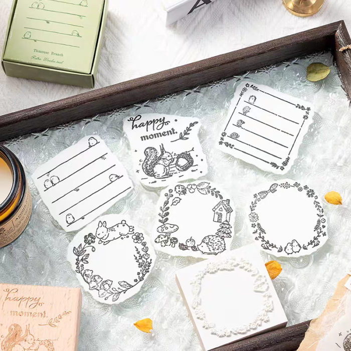 Retro Wooden stamp - Image 4
