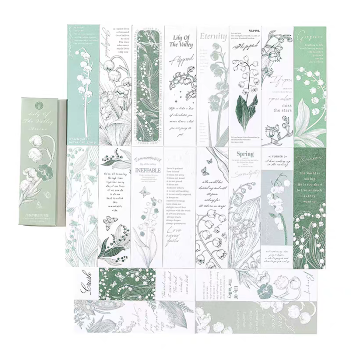 Lily of the Valley Embossed Bookmark - Image 2