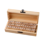 Vintage Wooden Stamp box - Image 4