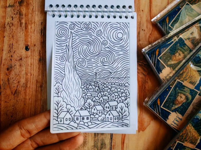 Van Gogh mini book - Image 7