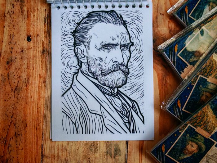 Van Gogh mini book - Image 16