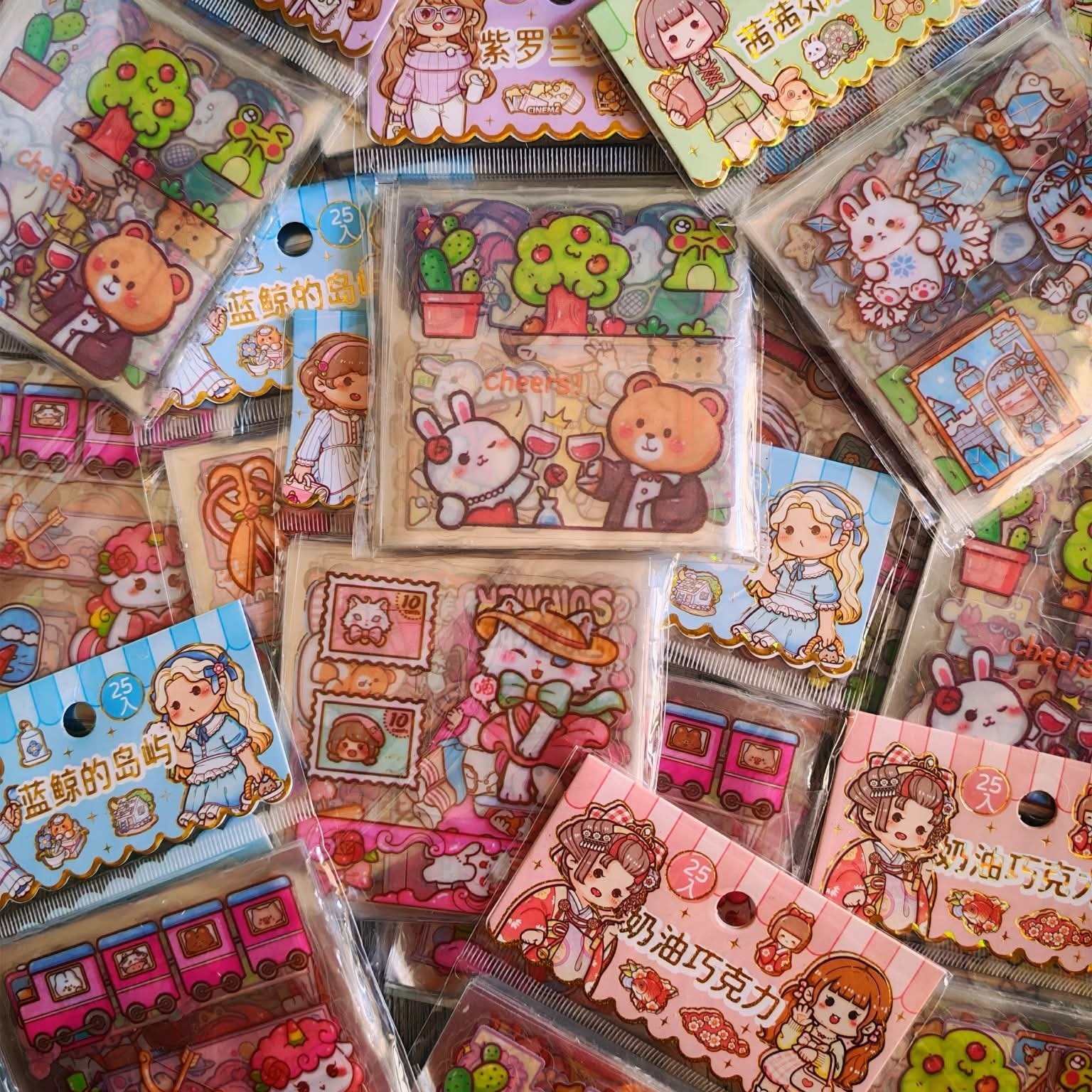 2026/07/46893.jpg Cute clear sticker sheets - Image 1
