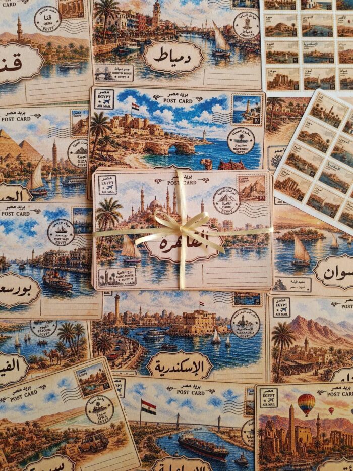 Egypt postcards - Image 12