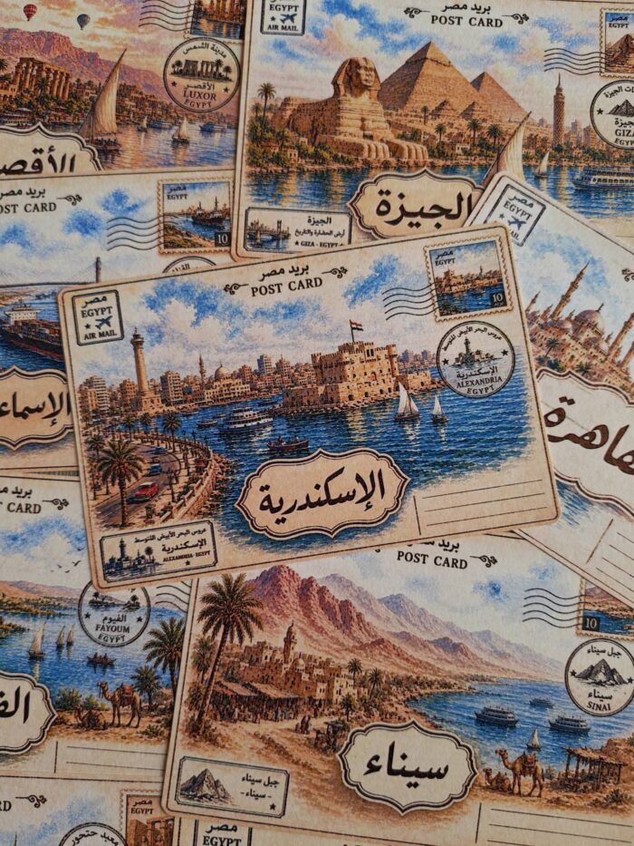 Egypt postcards - Image 8