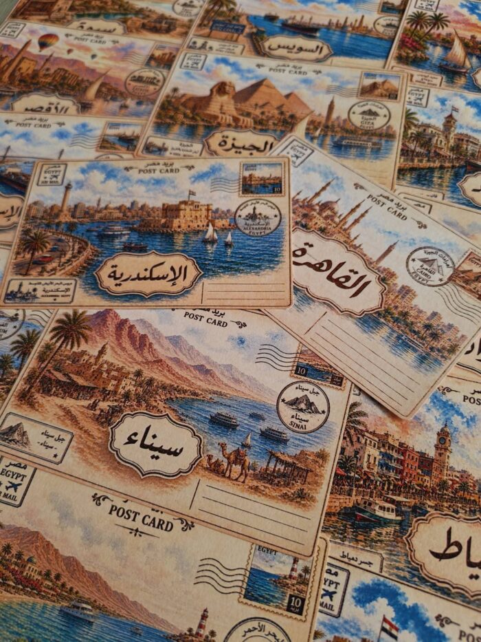 Egypt postcards - Image 4