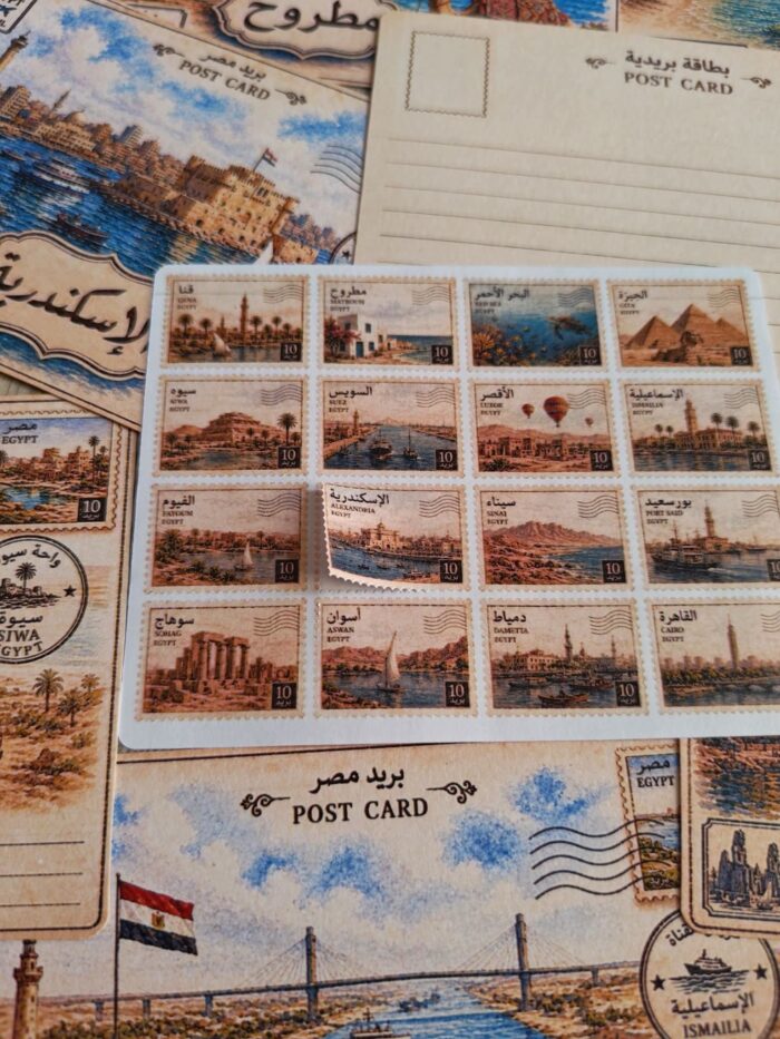 Egypt postcards - Image 9