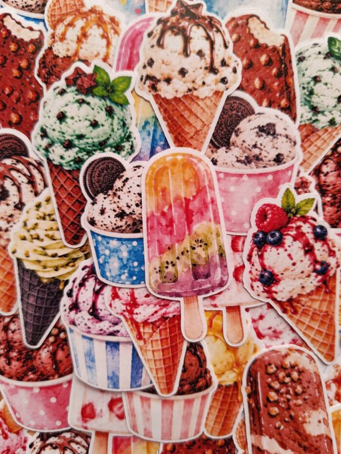 Ice cream stickers - Image 3
