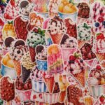Ice cream stickers