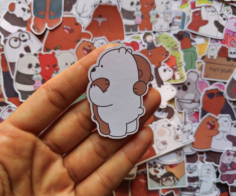 We bare bears stickers - Yuca Gallery