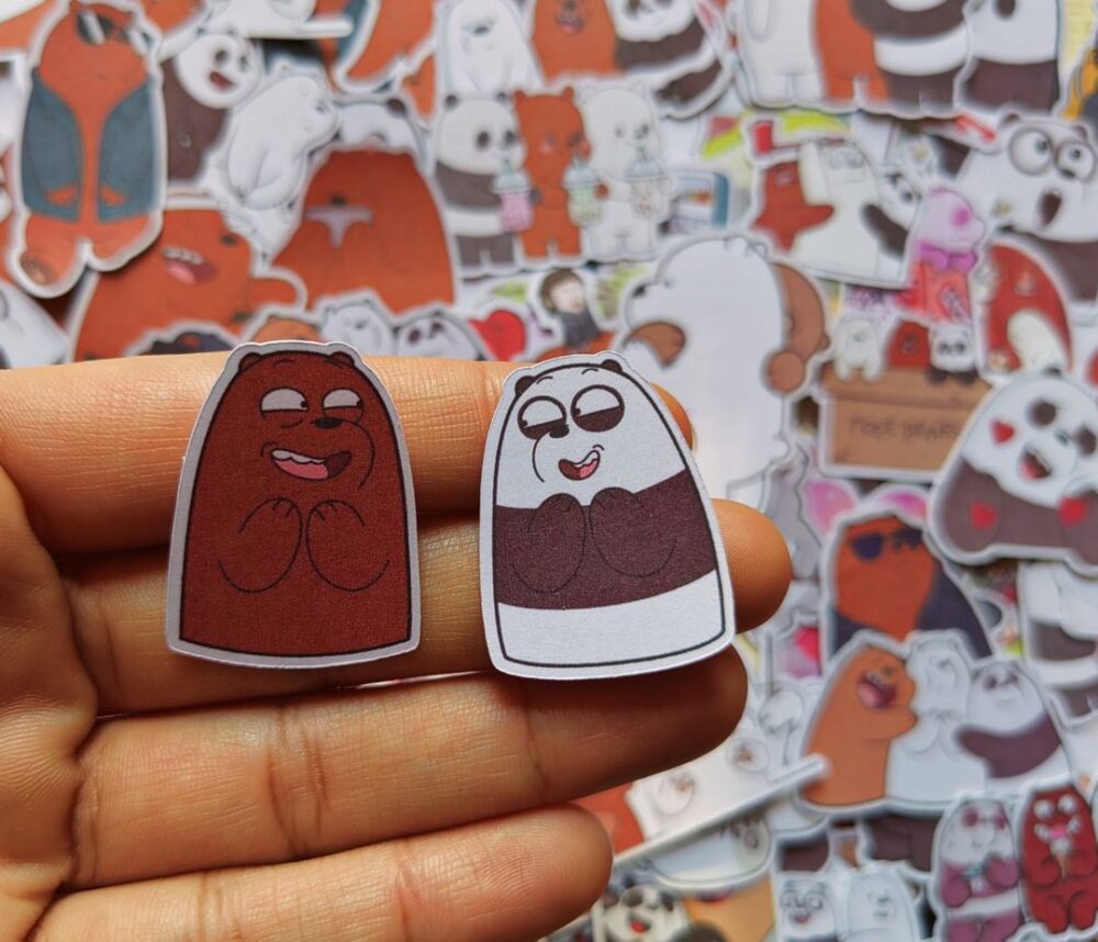 We bare bears stickers - Yuca Gallery